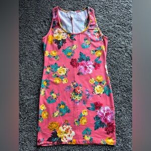 Women's floral dress, New, large